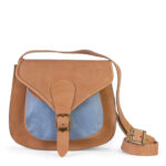 FARAH brown/blue - small
